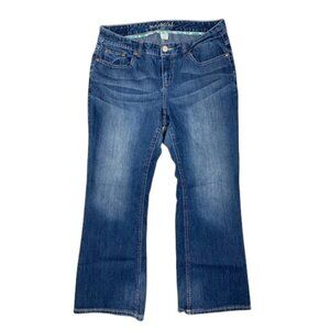 Maurices Orchid jeans mid rise bootcut size 16 classic streetwear stretch